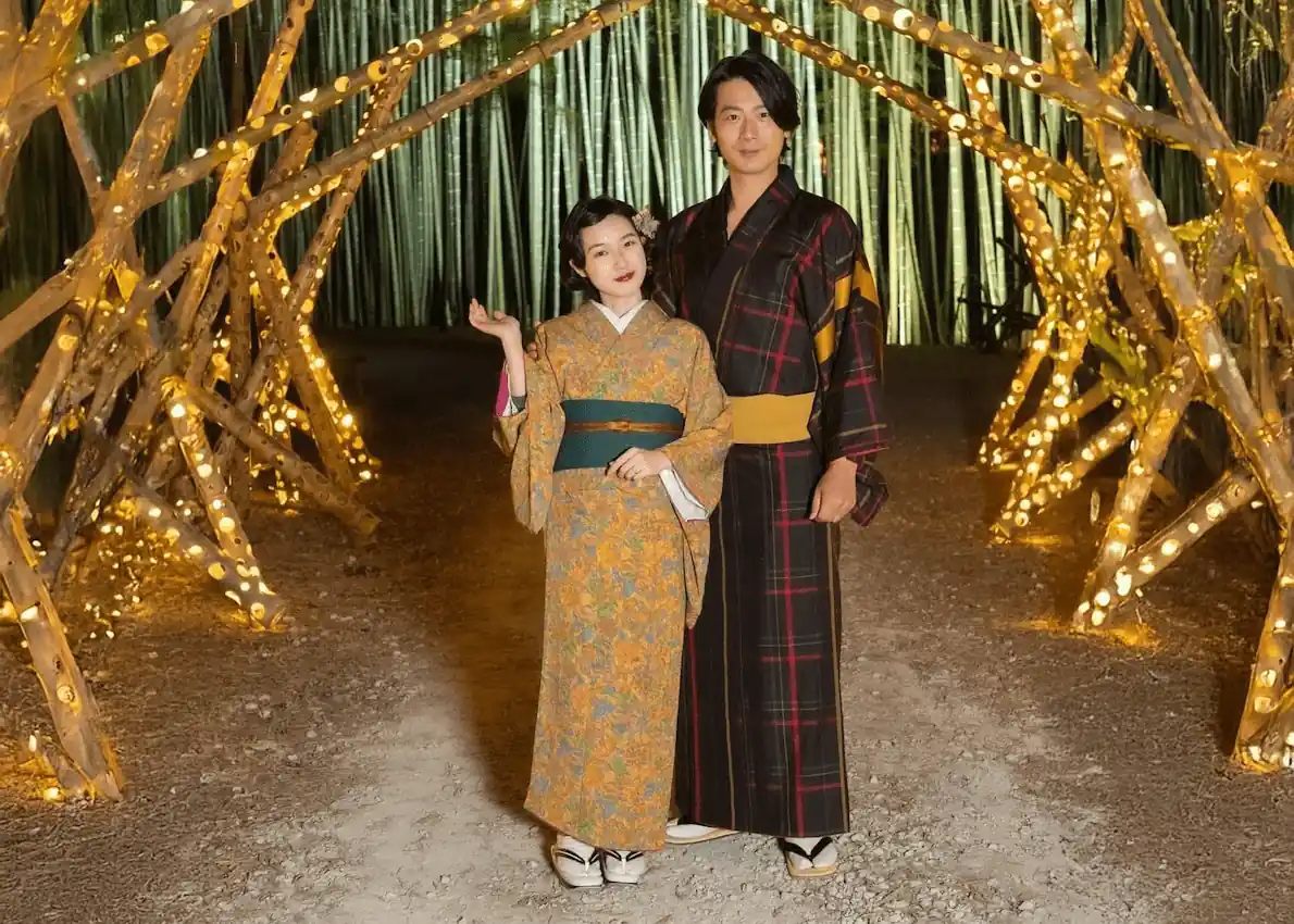 photo kimono bamboo3 Япония,Фотосессия в кимоно среди бамбука,Япония без толп туристов,Гид в Японии на русском