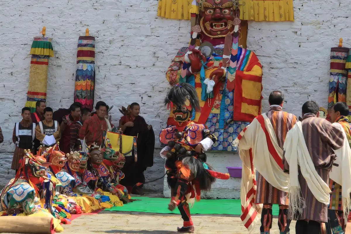 Бутан королевский Фестиваль Паро Тсечу
