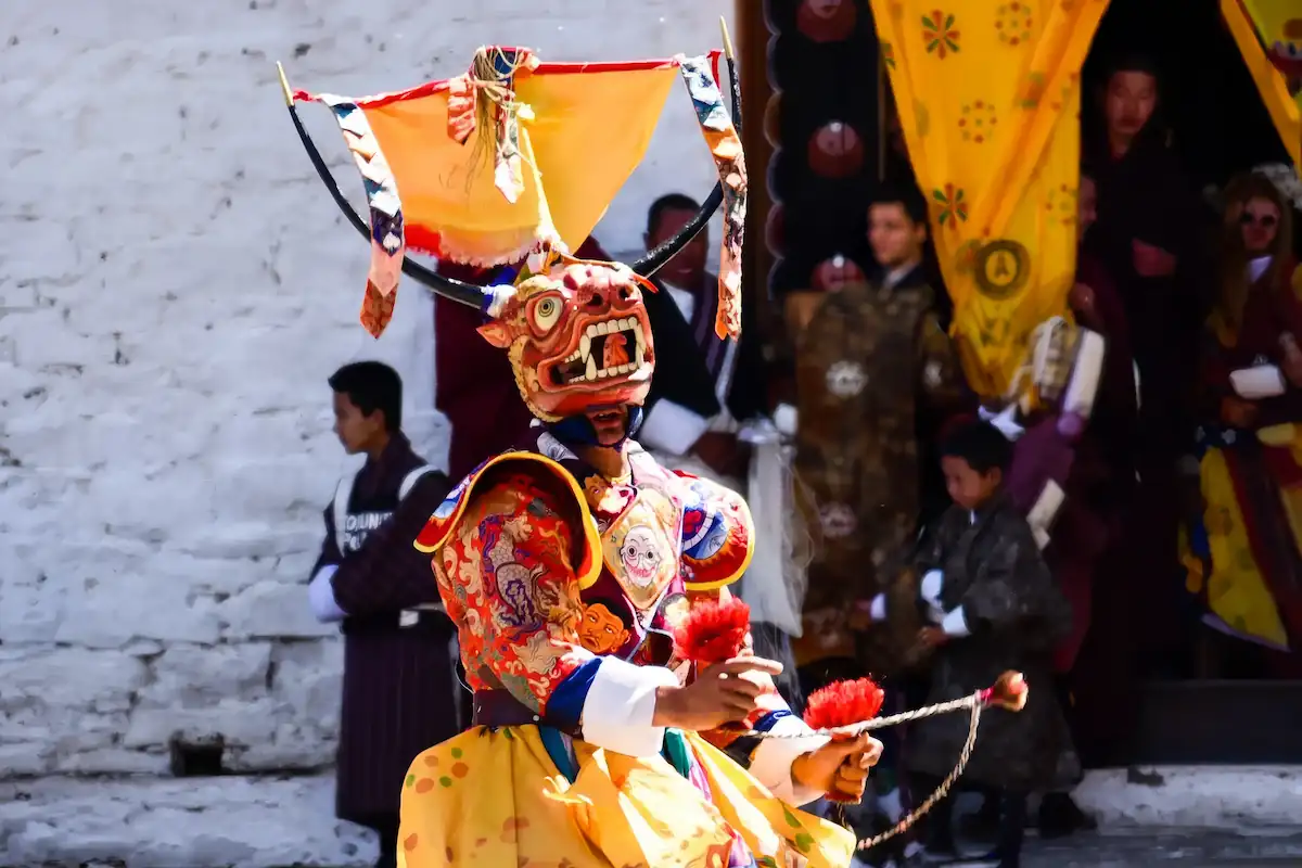 Бутан королевский Фестиваль Паро Тсечу